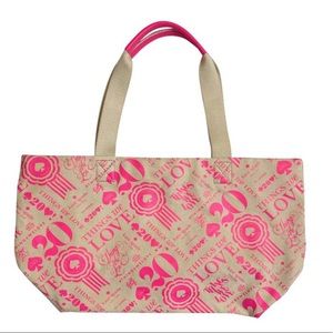 Kate Spade 20 Things We Love Bookbag Canvas Tote